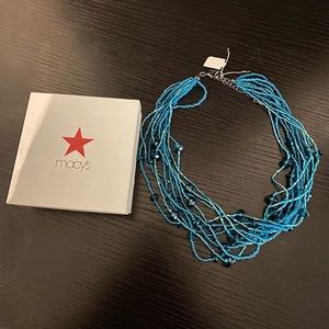 Macy’s Aqua Necklace